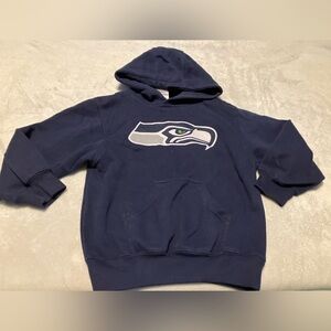 Kids Navy Blue Seattle Seahawks Hoodie